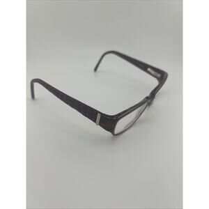 Ellen Tracy Salzburg Wine Horn 50-15-130 Red Full Rim Eyeglasses Frames